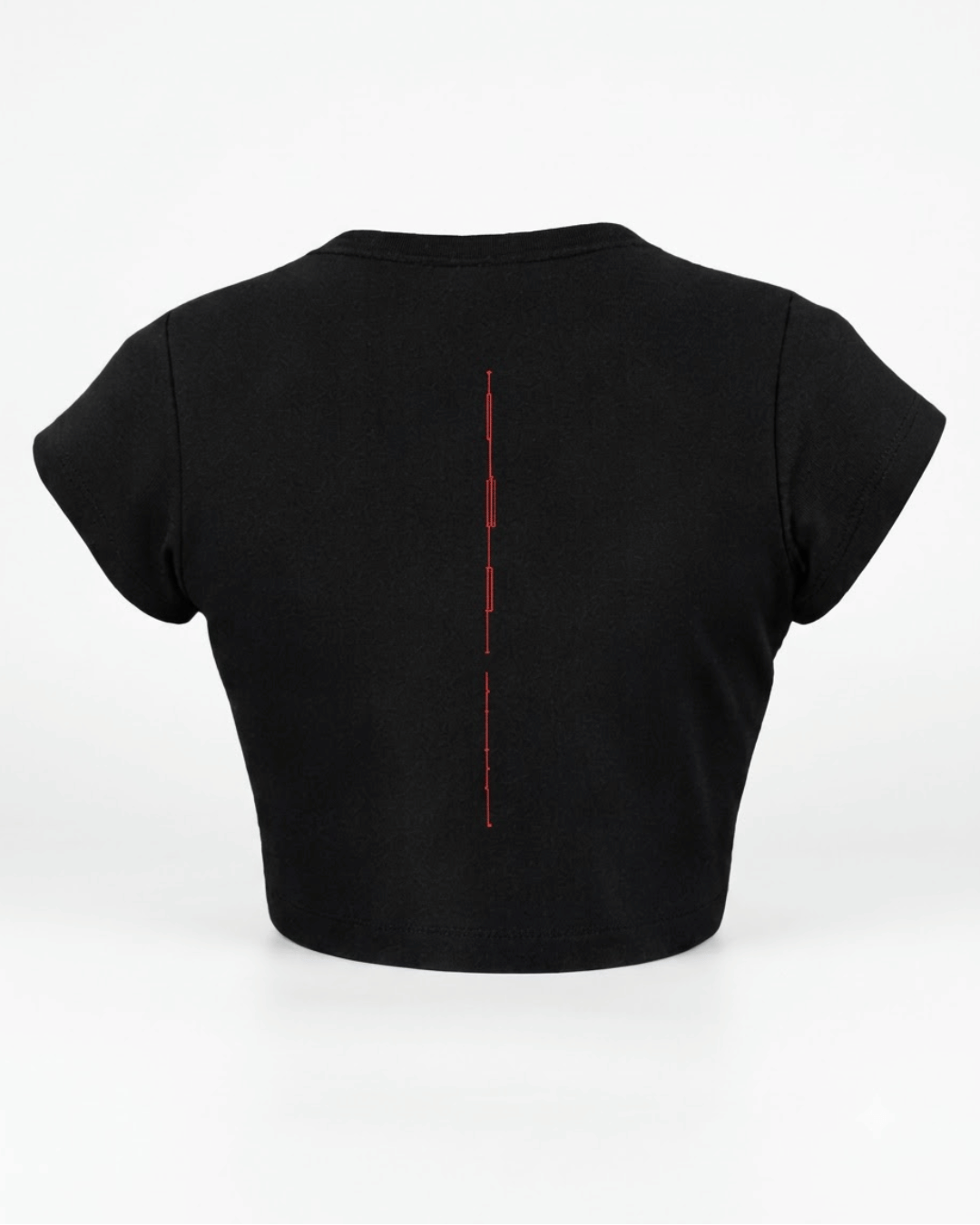 Mom Said No – Aesthetic Graphic Baby Tee 100% cotton 240GSM baby T-shirt Loom of Thirds India's No. 1 Art-led, graphic streetwear brand based in Kolkata by Sidhartha Mohanta & Chirayata Purna Chakrabarty