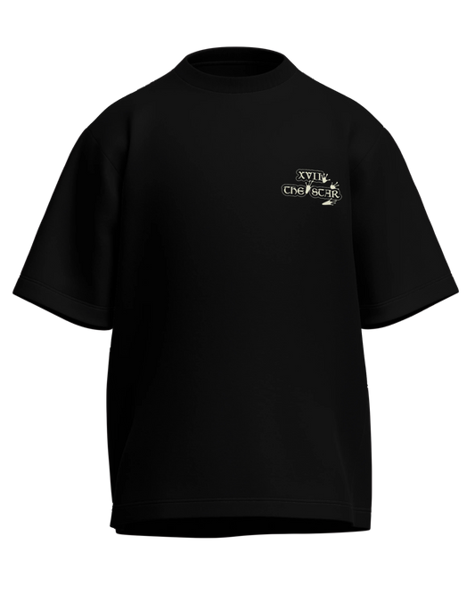 The Star of Frogs Oversized French Terry Cotton Premium Streetwear T-shirt Loom of Thirds India's No. 1 Art-led streetwear brand based in Kolkata by Sidhartha Mohanta & Chirayata Purna Chakrabarty