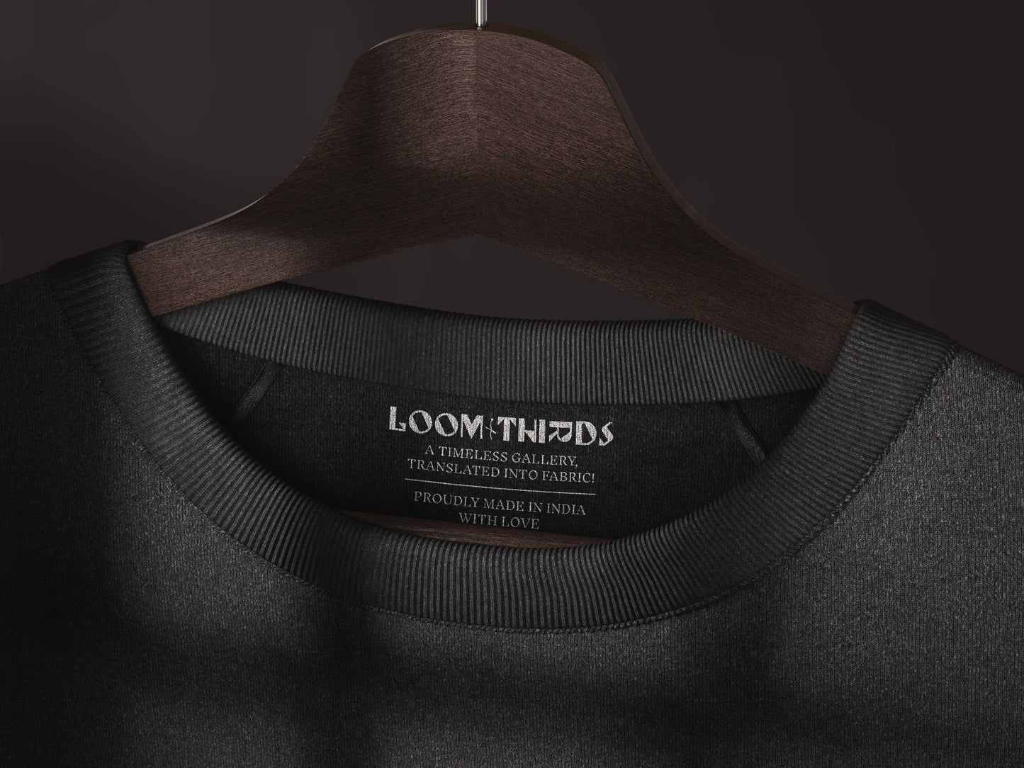 The Star of Dogs Oversized French Terry Cotton Premium Streetwear T-shirt Loom of Thirds India's No. 1 Art-led streetwear brand based in Kolkata by Sidhartha Mohanta & Chirayata Purna Chakrabarty