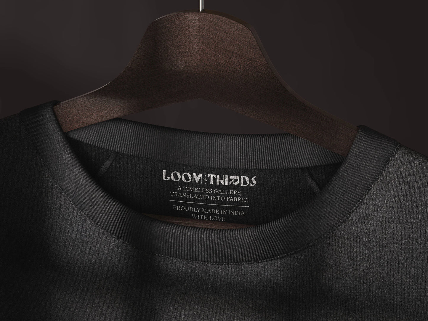 The Tower of Dogs Oversized French Terry Cotton Premium Streetwear T-shirt Loom of Thirds India's No. 1 Art-led streetwear brand based in Kolkata by Sidhartha Mohanta & Chirayata Purna Chakrabarty