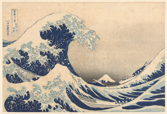 The Great Wave off Kanagawa – Hokusai Framed Poster Framed Posters Loom of Thirds India's No. 1 Art-led, graphic streetwear brand based in Kolkata by Sidhartha Mohanta & Chirayata Purna Chakrabarty
