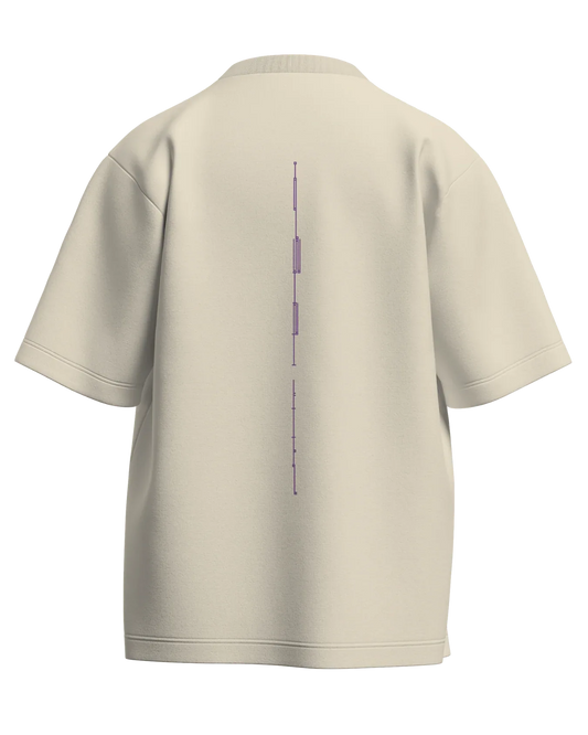What Do You Listen To? – Oversized Graphic Tee 100% cotton 240GSM standard oversized T-shirt Loom of Thirds India's No. 1 Art-led streetwear brand based in Kolkata by Sidhartha Mohanta & Chirayata Purna Chakrabarty