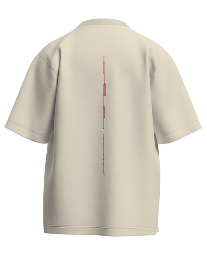 Mom Said No - Oversized Fit 100% cotton 240GSM standard oversized T-shirt Loom of Thirds India's No. 1 Art-led streetwear brand based in Kolkata by Sidhartha Mohanta & Chirayata Purna Chakrabarty