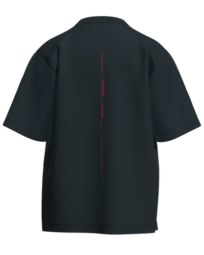 Mom Said No - Oversized Fit 100% cotton 240GSM standard oversized T-shirt Loom of Thirds India's No. 1 Art-led streetwear brand based in Kolkata by Sidhartha Mohanta & Chirayata Purna Chakrabarty