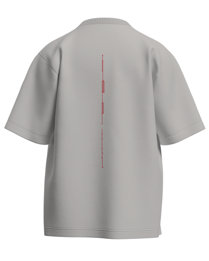 Mom Said No - Oversized Fit 100% cotton 240GSM standard oversized T-shirt Loom of Thirds India's No. 1 Art-led streetwear brand based in Kolkata by Sidhartha Mohanta & Chirayata Purna Chakrabarty