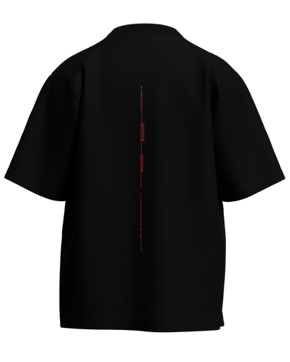 Mom Said No - Oversized Fit 100% cotton 240GSM standard oversized T-shirt Loom of Thirds India's No. 1 Art-led streetwear brand based in Kolkata by Sidhartha Mohanta & Chirayata Purna Chakrabarty