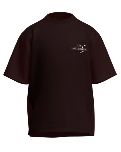 The Tower of Dogs Oversized French Terry Cotton Premium Streetwear T-shirt Loom of Thirds India's No. 1 Art-led streetwear brand based in Kolkata by Sidhartha Mohanta & Chirayata Purna Chakrabarty