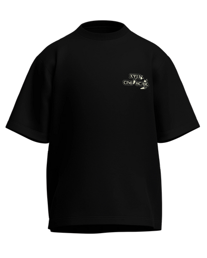 The Star of Frogs Oversized French Terry Cotton Premium Streetwear T-shirt Loom of Thirds India's No. 1 Art-led streetwear brand based in Kolkata by Sidhartha Mohanta & Chirayata Purna Chakrabarty