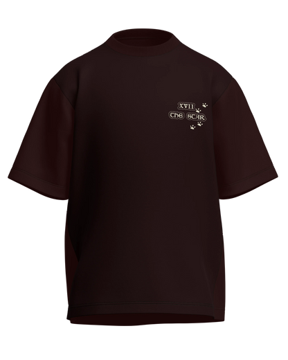 The Star of Dogs Oversized French Terry Cotton Premium Streetwear T-shirt Loom of Thirds India's No. 1 Art-led streetwear brand based in Kolkata by Sidhartha Mohanta & Chirayata Purna Chakrabarty