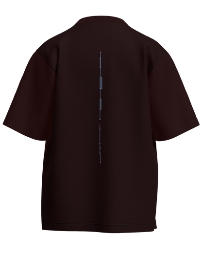 Hydrated, Moisturized & Unbothered - Oversized Fit 100% cotton 240GSM standard oversized T-shirt Loom of Thirds India's No. 1 Art-led streetwear brand based in Kolkata by Sidhartha Mohanta & Chirayata Purna Chakrabarty