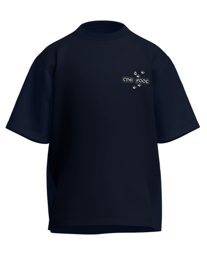 The Fool of Cats Oversized French Terry Cotton Premium Streetwear T-shirt Loom of Thirds India's No. 1 Art-led streetwear brand based in Kolkata by Sidhartha Mohanta & Chirayata Purna Chakrabarty