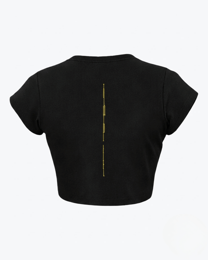 Go Home – Aesthetic Graphic Baby Tee 100% cotton 240GSM baby T-shirt Loom of Thirds India's No. 1 Art-led, graphic streetwear brand based in Kolkata by Sidhartha Mohanta & Chirayata Purna Chakrabarty