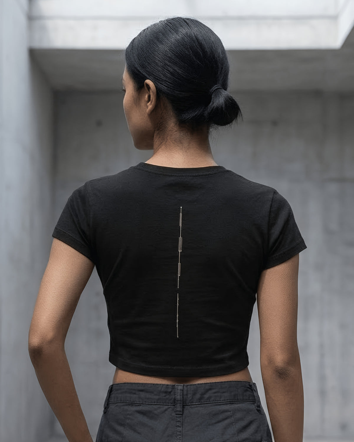 Bunny Time – Aesthetic Graphic Baby Tee 100% cotton 240GSM baby T-shirt Loom of Thirds India's No. 1 Art-led, graphic streetwear brand based in Kolkata by Sidhartha Mohanta & Chirayata Purna Chakrabarty