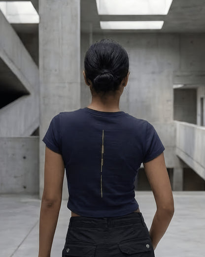 Slay Girl – Aesthetic Graphic Baby Tee 100% cotton 240GSM baby T-shirt Loom of Thirds India's No. 1 Art-led, graphic streetwear brand based in Kolkata by Sidhartha Mohanta & Chirayata Purna Chakrabarty