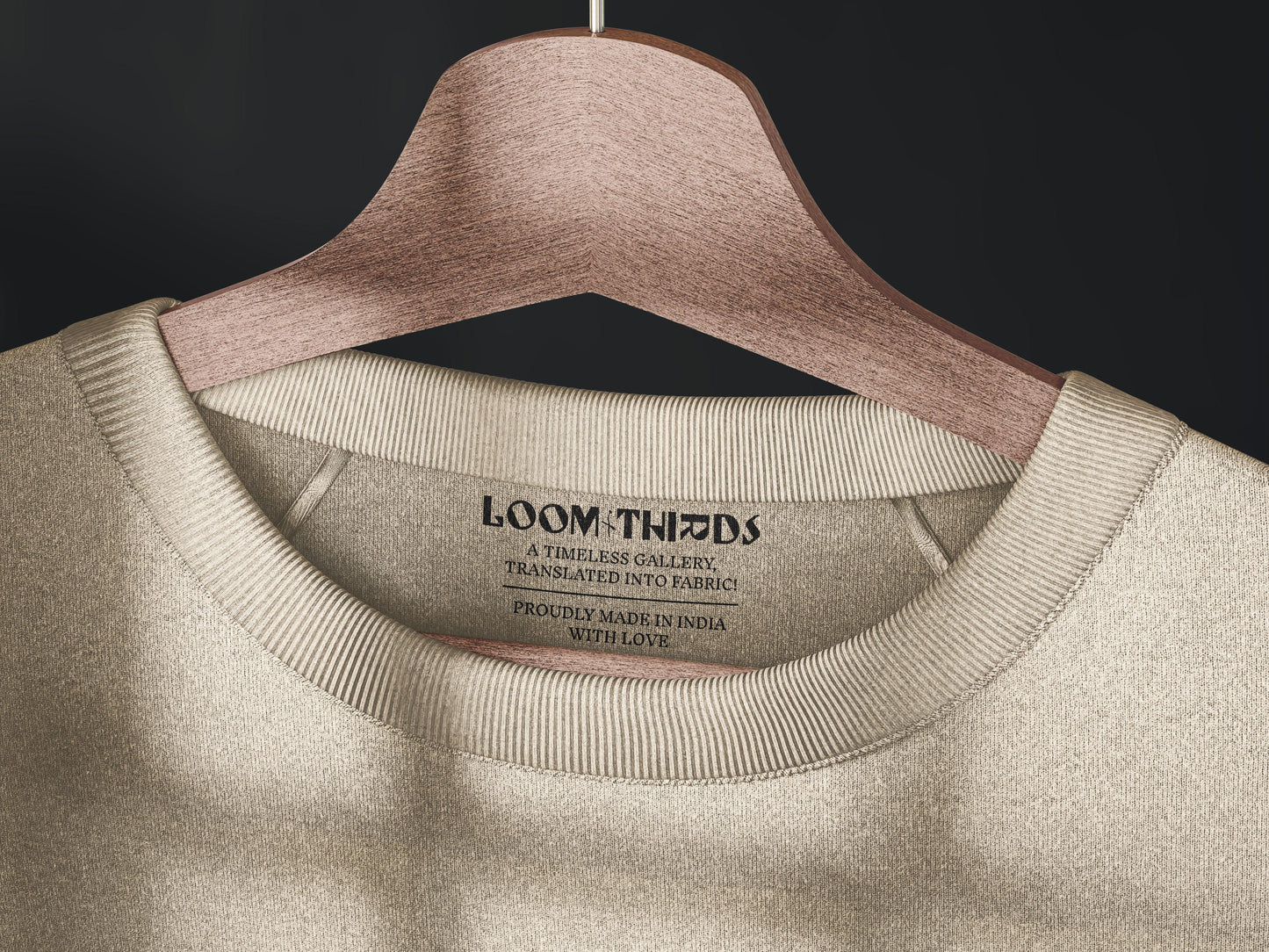 The Sun of Frogs Oversized French Terry Cotton Premium Streetwear T-shirt Loom of Thirds India's No. 1 Art-led streetwear brand based in Kolkata by Sidhartha Mohanta & Chirayata Purna Chakrabarty