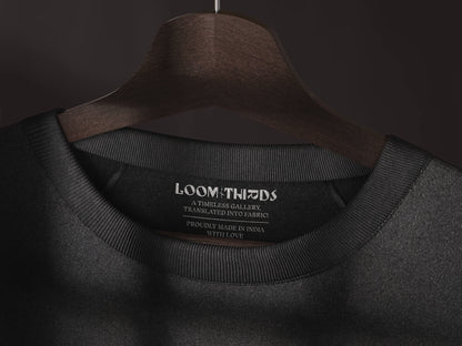 The Tower of Dogs Oversized French Terry Cotton Premium Streetwear T-shirt Loom of Thirds India's No. 1 Art-led streetwear brand based in Kolkata by Sidhartha Mohanta & Chirayata Purna Chakrabarty