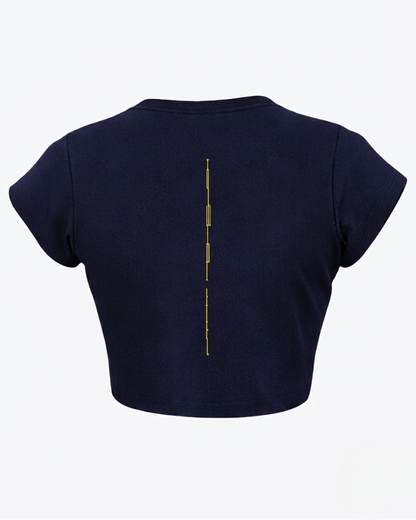 Slay Girl – Aesthetic Graphic Baby Tee 100% cotton 240GSM baby T-shirt Loom of Thirds India's No. 1 Art-led, graphic streetwear brand based in Kolkata by Sidhartha Mohanta & Chirayata Purna Chakrabarty
