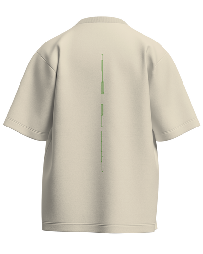 And That’s Why We’re Bestfriends - Oversized Fit 100% cotton 240GSM standard oversized T-shirt Loom of Thirds India's No. 1 Art-led streetwear brand based in Kolkata by Sidhartha Mohanta & Chirayata Purna Chakrabarty