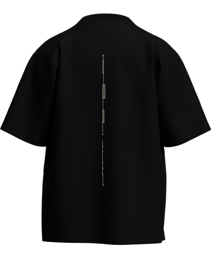 Cause We’re Bestfriends - Oversized Fit 100% cotton 240GSM standard oversized T-shirt Loom of Thirds India's No. 1 Art-led streetwear brand based in Kolkata by Sidhartha Mohanta & Chirayata Purna Chakrabarty