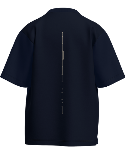 Cause We’re Bestfriends - Oversized Fit 100% cotton 240GSM standard oversized T-shirt Loom of Thirds India's No. 1 Art-led streetwear brand based in Kolkata by Sidhartha Mohanta & Chirayata Purna Chakrabarty