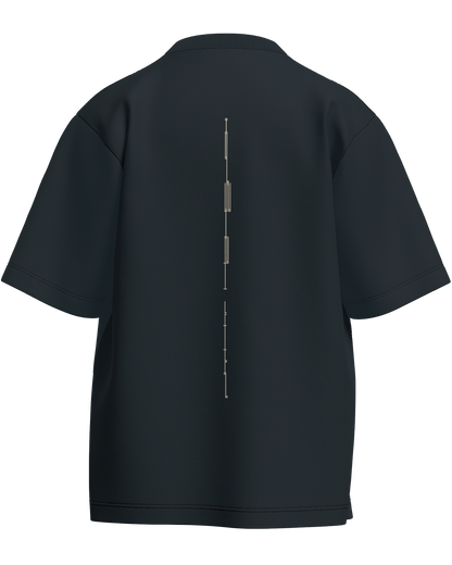 Cause We’re Bestfriends - Oversized Fit 100% cotton 240GSM standard oversized T-shirt Loom of Thirds India's No. 1 Art-led streetwear brand based in Kolkata by Sidhartha Mohanta & Chirayata Purna Chakrabarty