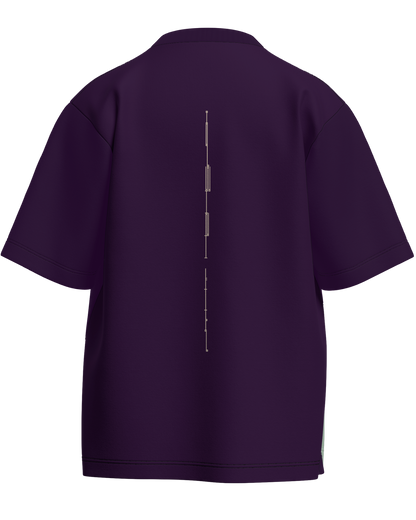 Cause We’re Bestfriends - Oversized Fit 100% cotton 240GSM standard oversized T-shirt Loom of Thirds India's No. 1 Art-led streetwear brand based in Kolkata by Sidhartha Mohanta & Chirayata Purna Chakrabarty