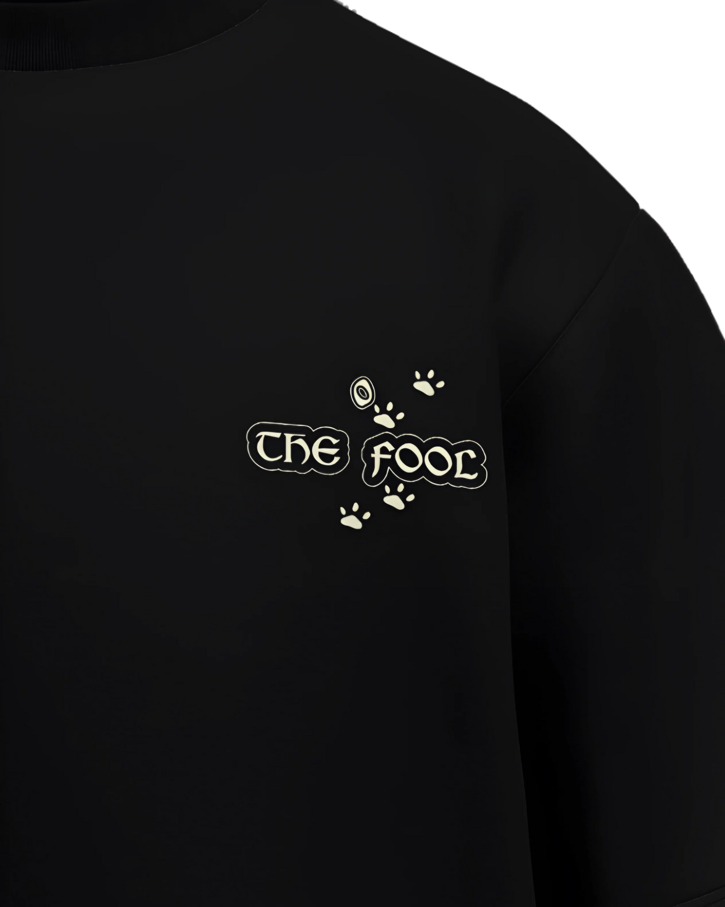 The Fool of Cats Oversized French Terry Cotton Premium Streetwear T-shirt Loom of Thirds India's No. 1 Art-led streetwear brand based in Kolkata by Sidhartha Mohanta & Chirayata Purna Chakrabarty