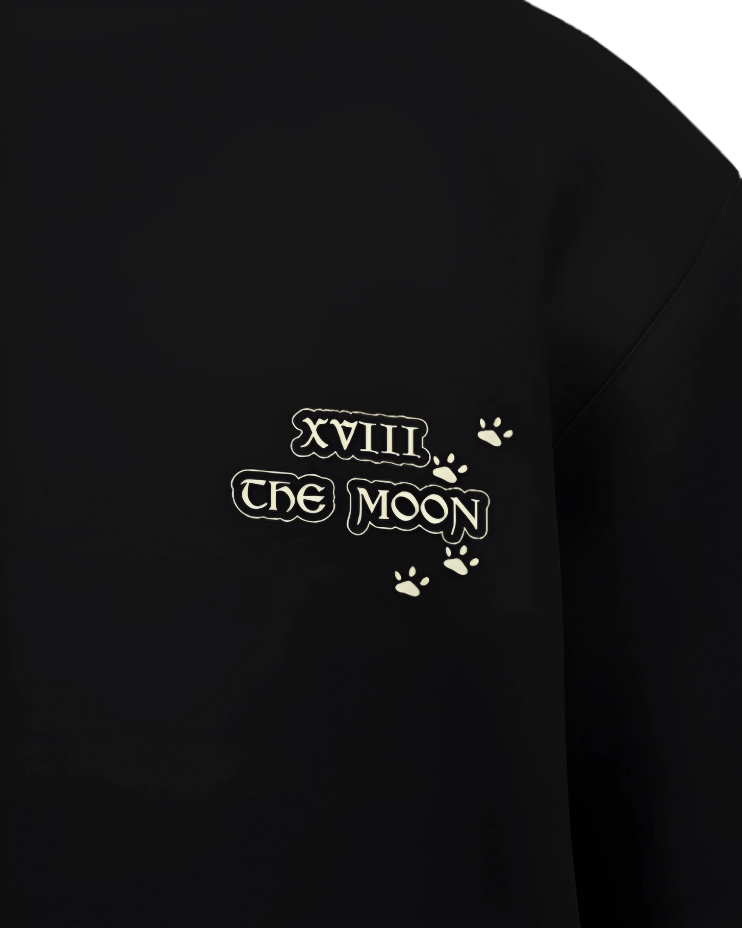 The Moon of Cats Oversized French Terry Cotton Premium Streetwear T-shirt Loom of Thirds India's No. 1 Art-led streetwear brand based in Kolkata by Sidhartha Mohanta & Chirayata Purna Chakrabarty