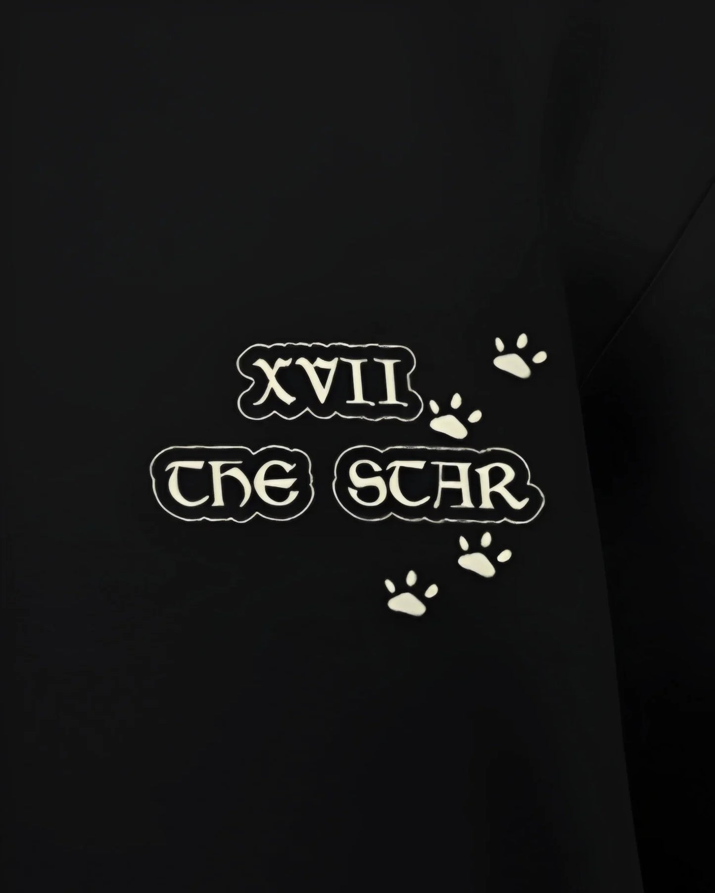 The Star of Cats Oversized French Terry Cotton Premium Streetwear T-shirt Loom of Thirds India's No. 1 Art-led streetwear brand based in Kolkata by Sidhartha Mohanta & Chirayata Purna Chakrabarty