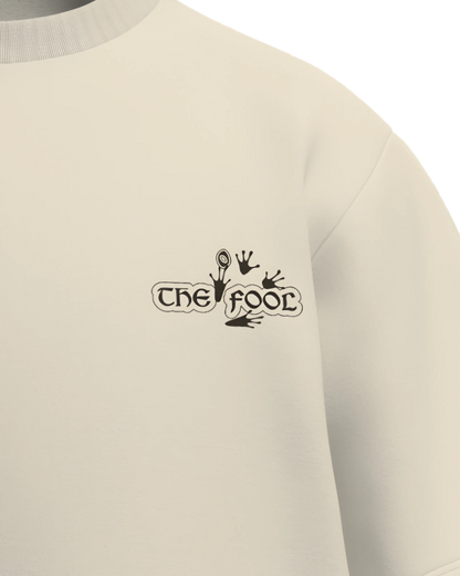 The Fool of Frogs Oversized French Terry Cotton Premium Streetwear T-shirt Loom of Thirds India's No. 1 Art-led streetwear brand based in Kolkata by Sidhartha Mohanta & Chirayata Purna Chakrabarty