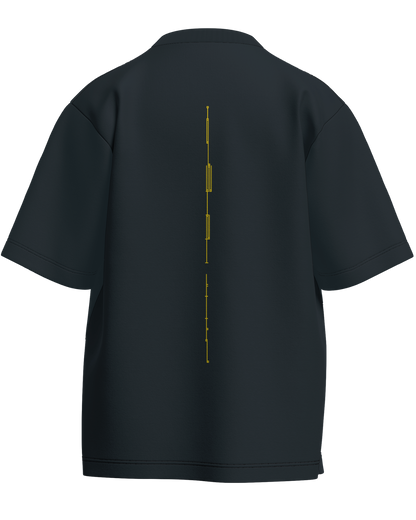 Go Home - Oversized Fit 100% cotton 240GSM standard oversized T-shirt Loom of Thirds India's No. 1 Art-led streetwear brand based in Kolkata by Sidhartha Mohanta & Chirayata Purna Chakrabarty