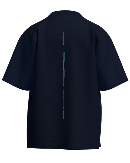 I Like Home - Oversized Fit 100% cotton 240GSM standard oversized T-shirt Loom of Thirds India's No. 1 Art-led streetwear brand based in Kolkata by Sidhartha Mohanta & Chirayata Purna Chakrabarty