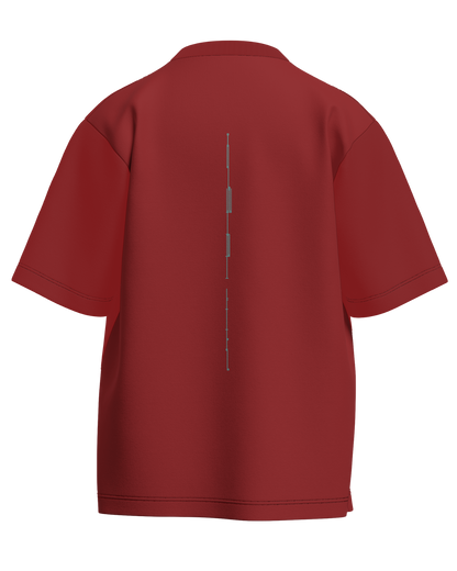 I Like Home - Oversized Fit 100% cotton 240GSM standard oversized T-shirt Loom of Thirds India's No. 1 Art-led streetwear brand based in Kolkata by Sidhartha Mohanta & Chirayata Purna Chakrabarty