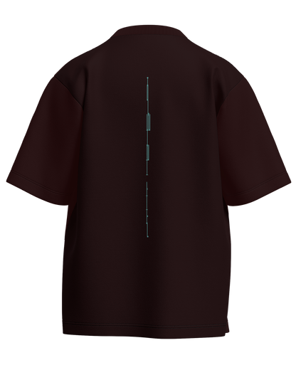 I Like Home - Oversized Fit 100% cotton 240GSM standard oversized T-shirt Loom of Thirds India's No. 1 Art-led streetwear brand based in Kolkata by Sidhartha Mohanta & Chirayata Purna Chakrabarty