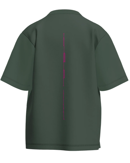 Rawr Girl - Oversized Fit 100% cotton 240GSM standard oversized T-shirt Loom of Thirds India's No. 1 Art-led streetwear brand based in Kolkata by Sidhartha Mohanta & Chirayata Purna Chakrabarty