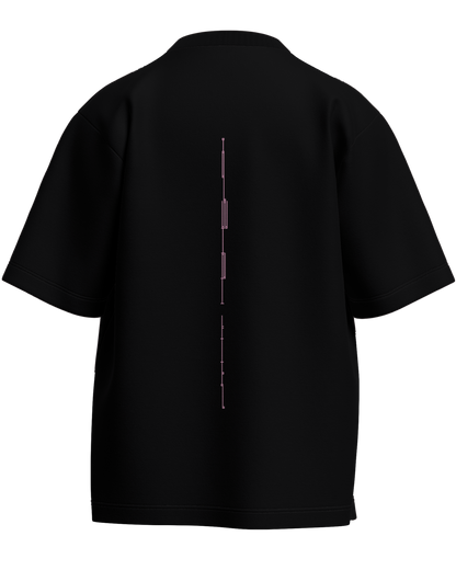 Running From My Problems - Oversized Fit 100% cotton 240GSM standard oversized T-shirt Loom of Thirds India's No. 1 Art-led streetwear brand based in Kolkata by Sidhartha Mohanta & Chirayata Purna Chakrabarty