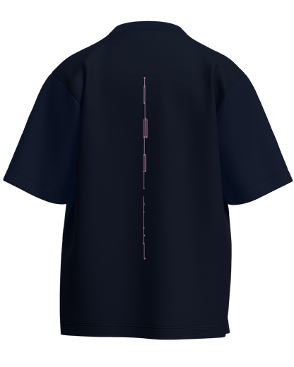 Running From My Problems - Oversized Fit 100% cotton 240GSM standard oversized T-shirt Loom of Thirds India's No. 1 Art-led streetwear brand based in Kolkata by Sidhartha Mohanta & Chirayata Purna Chakrabarty