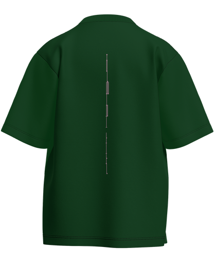 Running From My Problems - Oversized Fit 100% cotton 240GSM standard oversized T-shirt Loom of Thirds India's No. 1 Art-led streetwear brand based in Kolkata by Sidhartha Mohanta & Chirayata Purna Chakrabarty