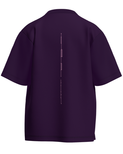 Running From My Problems - Oversized Fit 100% cotton 240GSM standard oversized T-shirt Loom of Thirds India's No. 1 Art-led streetwear brand based in Kolkata by Sidhartha Mohanta & Chirayata Purna Chakrabarty