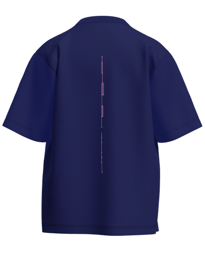 Running From My Problems - Oversized Fit 100% cotton 240GSM standard oversized T-shirt Loom of Thirds India's No. 1 Art-led streetwear brand based in Kolkata by Sidhartha Mohanta & Chirayata Purna Chakrabarty