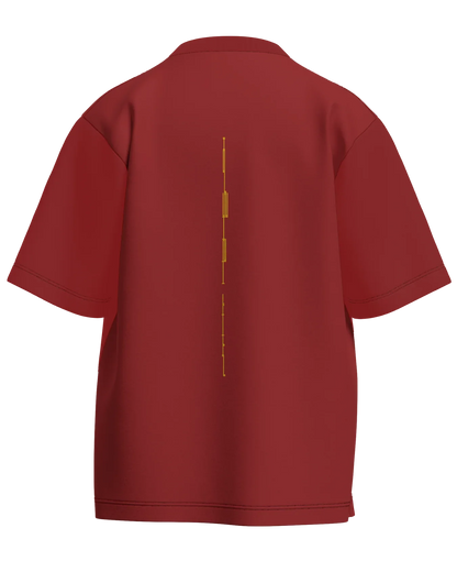 Slay Girl - Oversized Fit 100% cotton 240GSM standard oversized T-shirt Loom of Thirds India's No. 1 Art-led streetwear brand based in Kolkata by Sidhartha Mohanta & Chirayata Purna Chakrabarty